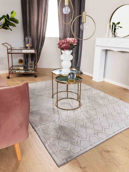 RUG/BENUT/DAISY_BENUTA/2/GREY/66x110 zdjęcie 2