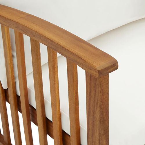 Emaga 5-cz. zestaw wypoczynkowy do ogrodu, poduszki, drewno akacjowe na Arena.pl