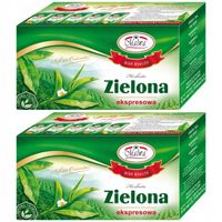 Malwa Herbata Zielona ekspresowa 40 g (20 x 2 g) x 2 sztuk