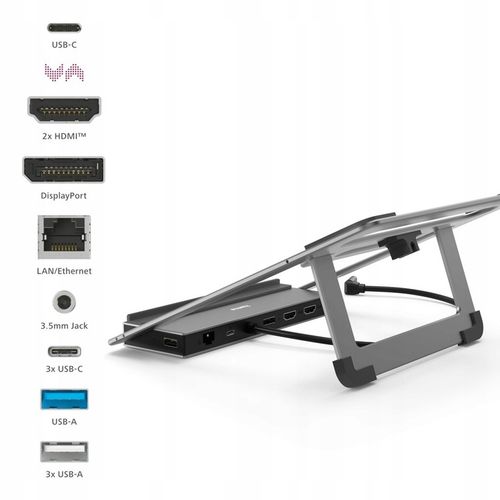 Hama STACJA DOKUJĄCA 12 portów 100W MST USB 3.2 na Arena.pl