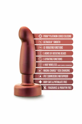 blush anal adventures matrix bionic plug cosmic copper pilot obrotowy na Arena.pl