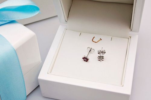 Złote kolczyki KBD0946 - Diament na Arena.pl