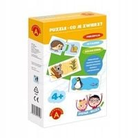 Puzzle Co je zwierz - zabawa i nauka 18301