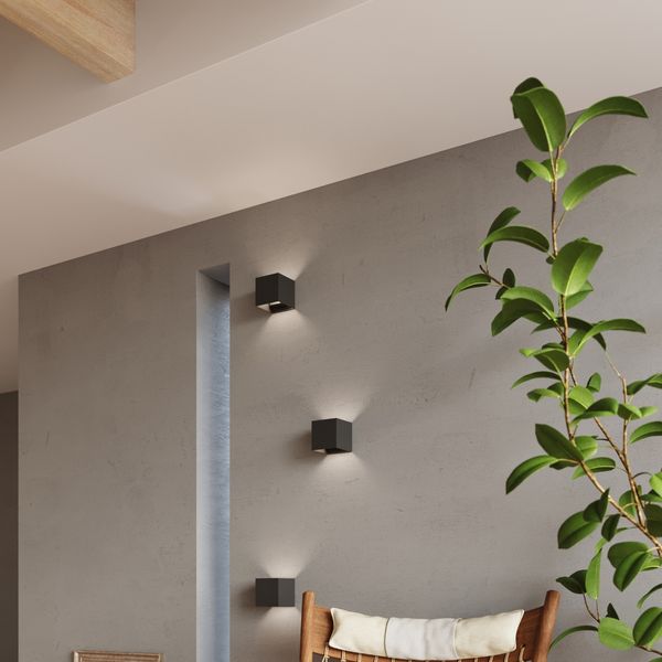 Kinkiet LUCA czarny LED IP54 zdjęcie 11