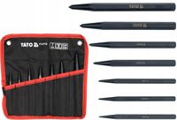 ZESTAW PUNKTAKÓW ŚLUSARSKICH PUNKTAKI SZEŚCIOKĄTNE CrV 7el. YATO