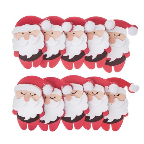 NAKLEJKI 3D Z PIANKI 10 SZT MIKOŁAJE KSPI-411 DP CRAFT na Arena.pl