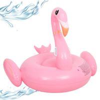 Materac Pompowany Flaming Gigant XXL 155cm SunClub Pływak do Pływania Wyspa