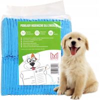 PODKŁADY HIGIENICZNE chłonne MATY DLA PSA nauka sikania MERSJO 40x60 50szt