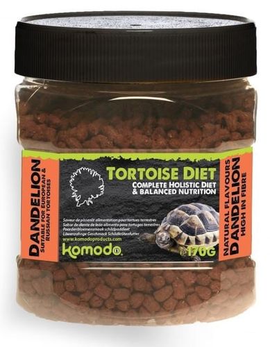 Komodo Tortoise Diet Dandelion 170g - pokarm dla żółwi na Arena.pl