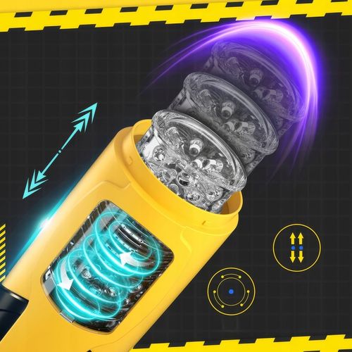 AUTOMATYCZNY MASTURBATOR MĘSKI RUCH POSUWISTY I OBROTOWY INTYMNE SPEŁNIENIE na Arena.pl