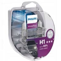 Philips Żarówki H1 Vision Plus +60% Więcej Światła