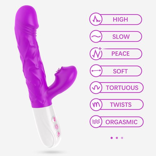 Wibrator- Siliconetongue Vibrator, Usb 10 Function na Arena.pl