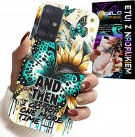 ETUI DO SAMSUNG GALAXY A71 - AND THEN I GOT UP, KOBIECE WZORY + FOLIA