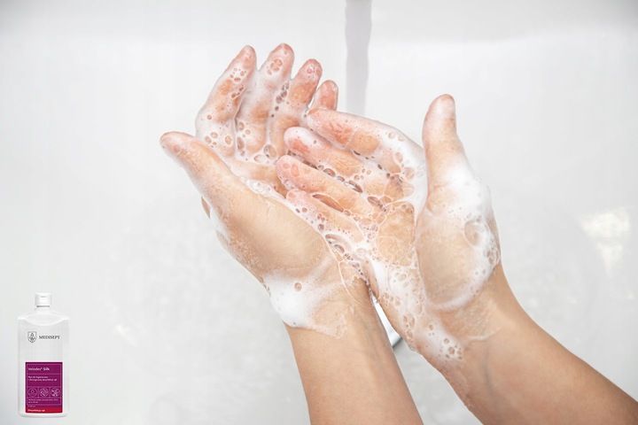 VELODES SILK 1L Płyn Dezynfekcja Rąk zdjęcie 3