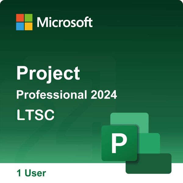 Microsoft Project Professional 2024 - LTSC 1 PC zdjęcie 2