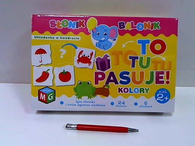 To tu pasuje - Kolory - Slonik Balonik 01386 zdjęcie 1