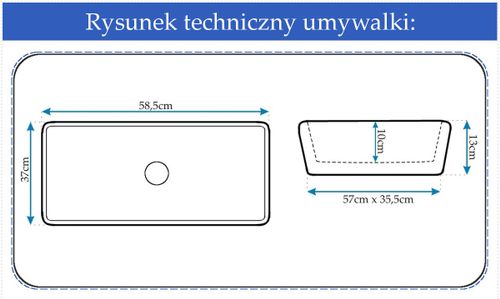 Umywalka Ceramiczna Presto na Arena.pl