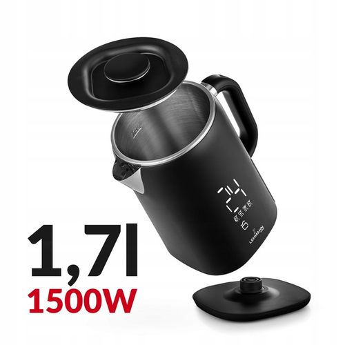 CZAJNIK ELEKTRYCZNY BEZPRZEWODOWY REGULACJA DOTYKOWY WYŚWIETLACZ LED na Arena.pl