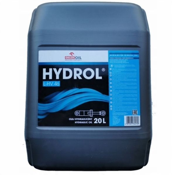 OLEJ HYDRAULICZNY ORLEN HYDROL HV-46 20L zdjęcie 6