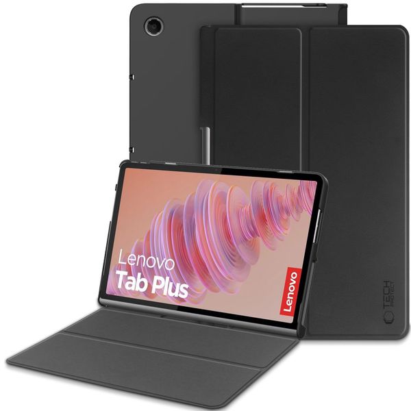 tech-protect smartcase lenovo tab plus 11.5 tb-351 black zdjęcie 1