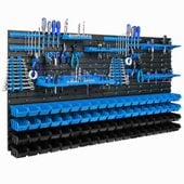 TABLICA ŚCIANKA NARZĘDZIOWA DO GARAŻU 76 KUWET