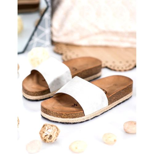 Modne Srebrne Klapki r.41 na Arena.pl