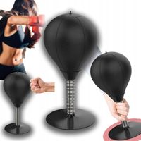 PIŁKA BOKSERSKA NA PRZYSSAWCE TRENING REFLEKSU ANTYSTRESOWA HIT