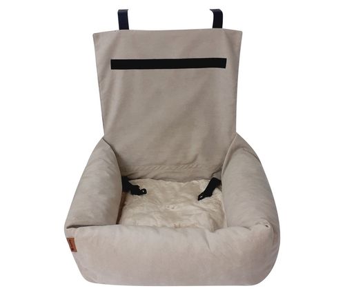 Fotelik samochodowy dla psa Transporter Velvet na Arena.pl