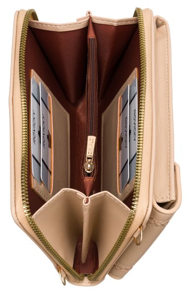 torebko portfel m-15-1347 beige zdjęcie 7