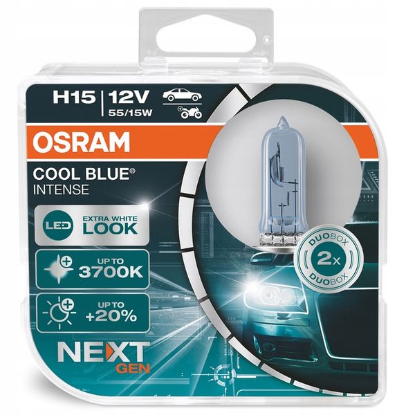 Osram H15 Cool Blue Intense NextGen Nowa Generacja zdjęcie 2