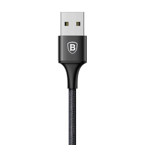 Kabel Usb Baseus Rapid 2W1 Micro + Usb-C 3A 1.2M (Czarny) na Arena.pl