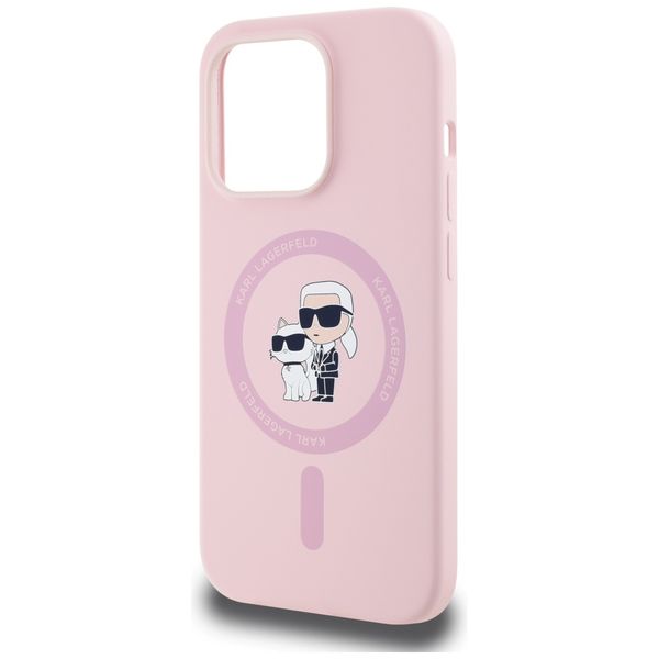Etui Karl Lagerfeld do iPhone 14 Pro Max, Różowy, MagSafe zdjęcie 6