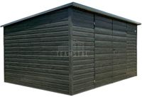 Schowek - domek ogrodowy 4x3m - brama dwuskrzydłowa - okno rynna TS1134