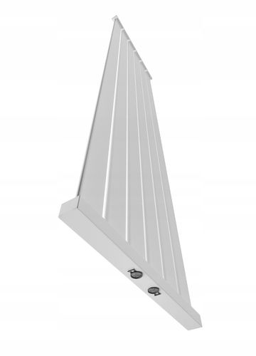 Grzejnik dekoracyjny LOTUS 120x61 BIAŁY MAT na Arena.pl