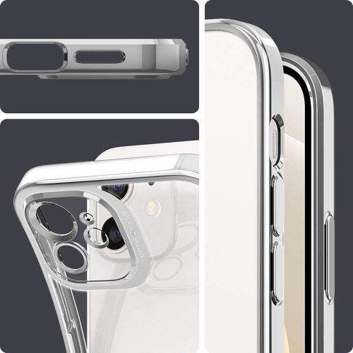 SPIGEN OPTIK CRYSTAL IPHONE 12 CHROME SILVER na Arena.pl