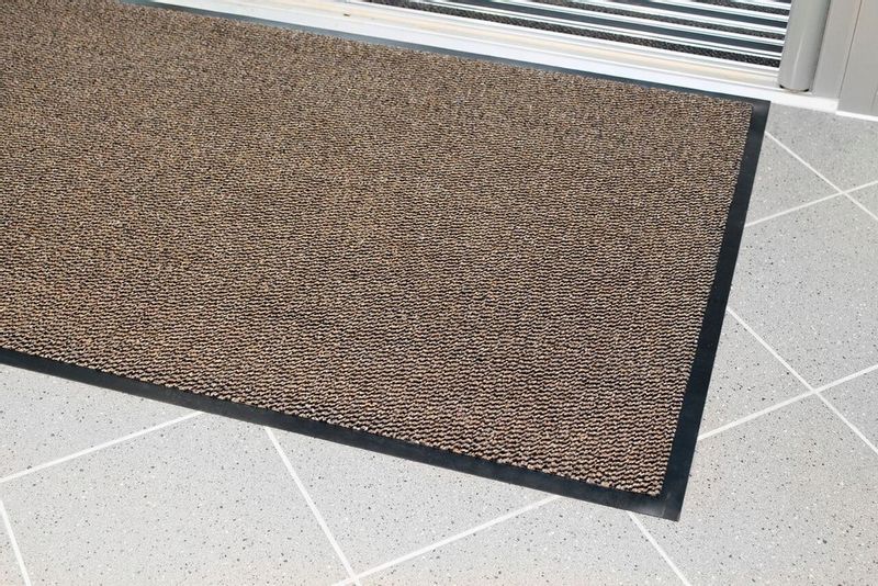 Wycieraczka wewnętrzna wejściowa chłonna do butów 90x150 cm brązowa zdjęcie 5