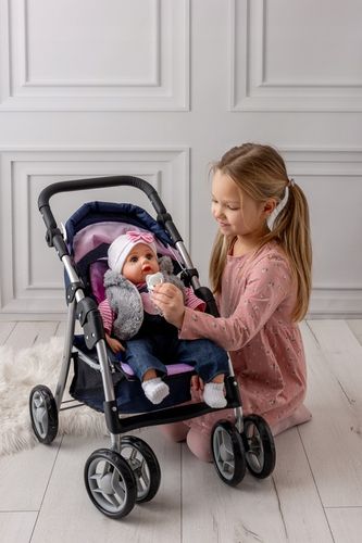 Lalka bobas interaktywna mówi śpiewa PL ZESTAW SMOCZEK + PAMPERSY + BUTELKI na Arena.pl