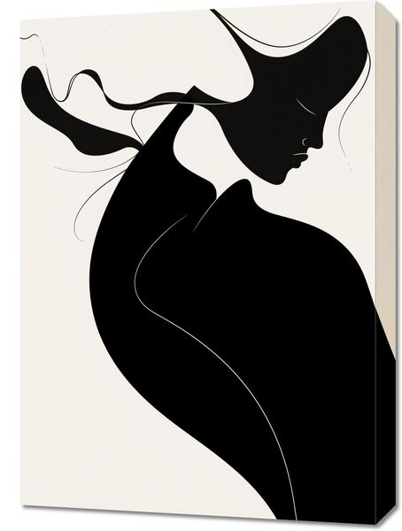 Obraz 50x70cm Redukcja do Zarysu zdjęcie 1