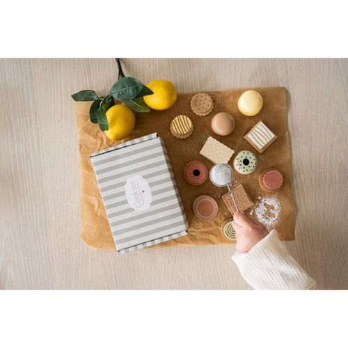 DLA DZIECI DREWNIANY ZESTAW CIASTECZEK na Arena.pl