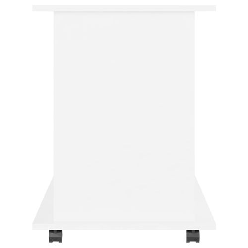 Szafka na kółkach, biała, 60x45x60 cm, materiał drewnopochodny na Arena.pl