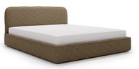 Łóżko tapicerowane Nello 180x200 Brązowe