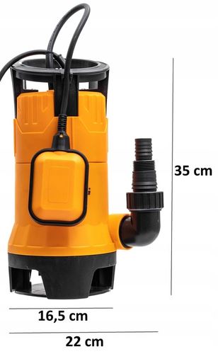 Czeska pompa do wody BRUDNEJ CZYSTEJ SZAMBA ŚCIEKÓW RIWALL REP 750 na Arena.pl