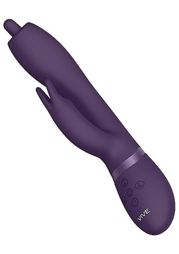 Wibrator Nilo - Pinpoint Rotating G-spot Rabbit - Purple na Arena.pl