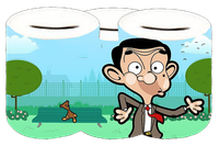 Skarbonka Ceramiczna Jaś Fasola - Mr.Bean