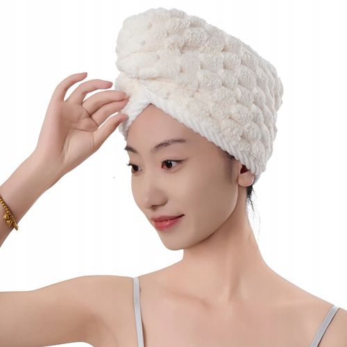 TURBAN DO WŁOSÓW RĘCZNIK DO SUSZENIA WŁOSÓW NA GŁOWĘ Z MIKROFIBRY KOLORY na Arena.pl