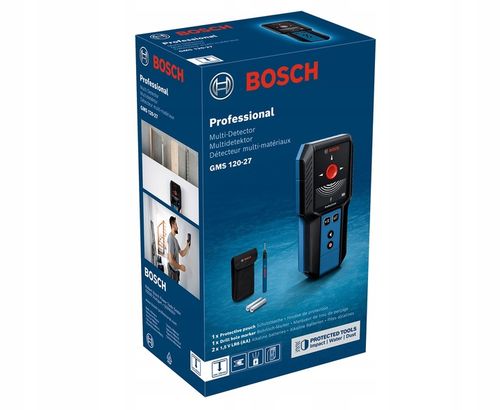 WYKRYWACZ METALI PRZEWODÓW DREWNA BOSCH cyfrowy detektor Bosch GMS na Arena.pl