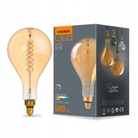 2 x Żarówka LED E27 Filament 8W ściemnialna Videx 500lm 32cm DUŻA ciepła bi