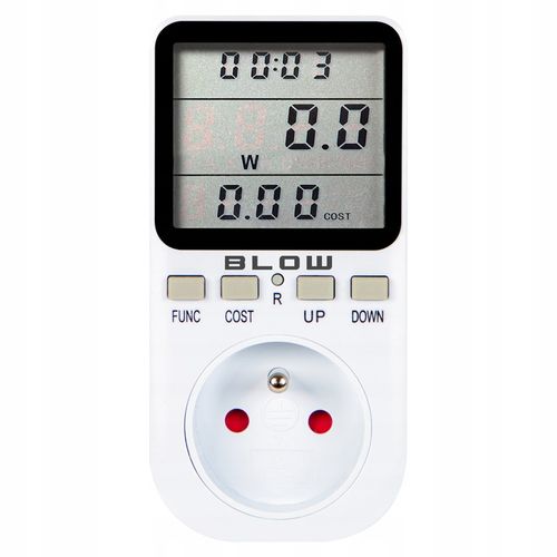 WATOMIERZ LICZNIK ENERGII POBORU PRĄDU MIERNIK ELEKTRONICZNY na Arena.pl