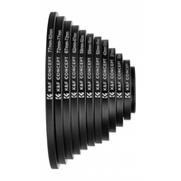 Zestaw pierścieni redukcyjnych do filtrów K&F Concept 11w1