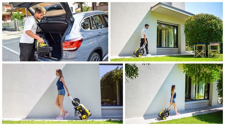 MYJKA CIŚNIENIOWA LVR4 240ewBAR CONTROL SAMOSSĄCA zdjęcie 2